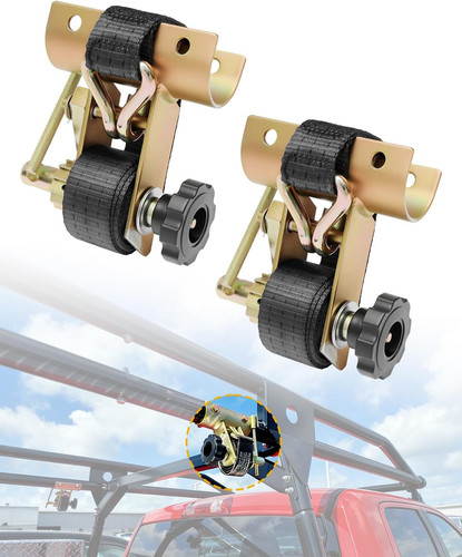Ladder rack ratchet straps - ladder,